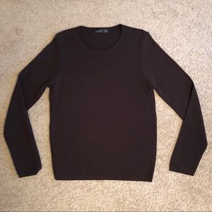 Men’s zara man brown sweater medium brown